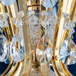 Candelabru modern cristal Aur 24k 12xE14/40W, Hirohito LU 2143/12 Gold Orion